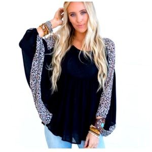 Three Birds Nest - Adorable Boho Blouse